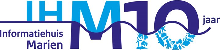 IHM logo 10 jaar kleur