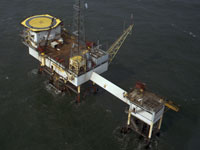 Off-shore Penzoil K13A. Bron: beeldbank.rws.nl