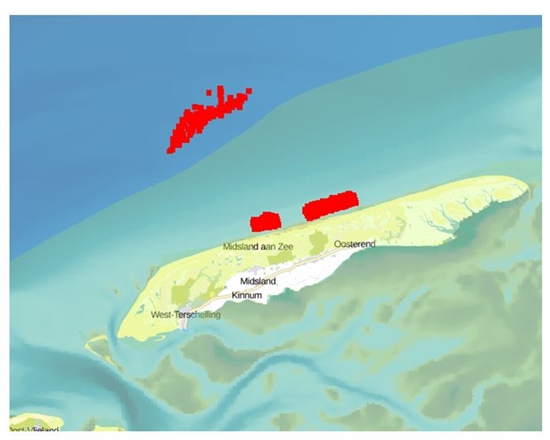 Project Natuurlijk veilig, monitoringsresultaten Terschelling